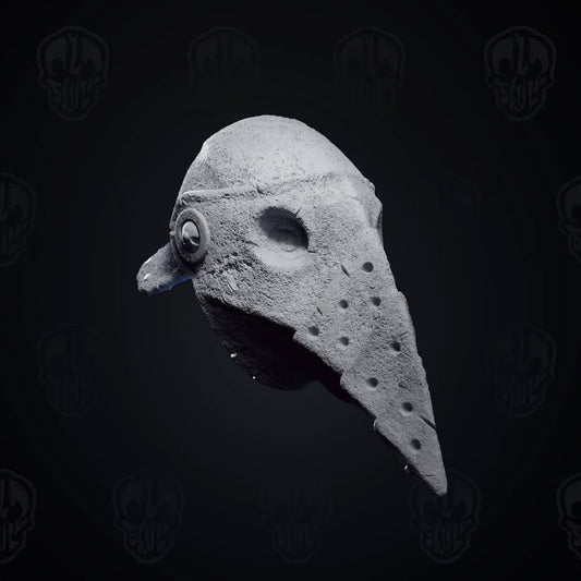 Lord Foulbrand, plague knight head (unpainted)