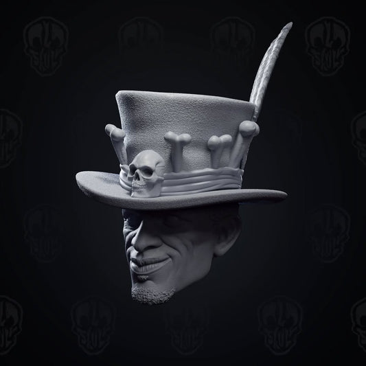 Papa Zakael, voodoo witchdoctor head (unpainted)