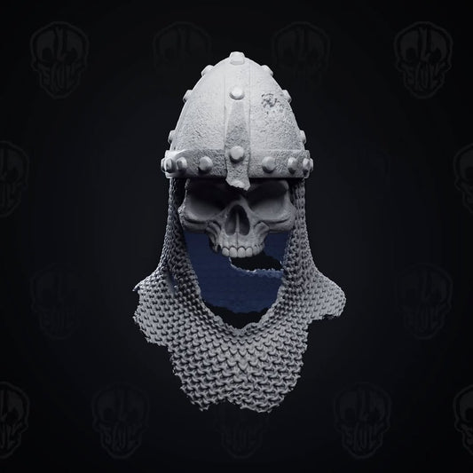 Lucian Vale, the undead wight head (unpainted)