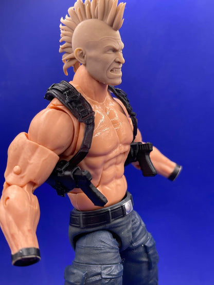 Shoulder harness with dual holsters and guns - 1/12 scale