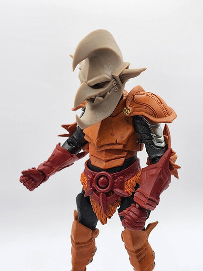 Laird Gobestro, the goblin in the iron moon mask head - Mythic legions 2.0