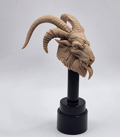 Shadowbleat, evil goat head – Mythic Legions 1.0 scale