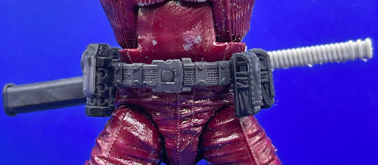 Grenade belt with sword - 1/12 scale