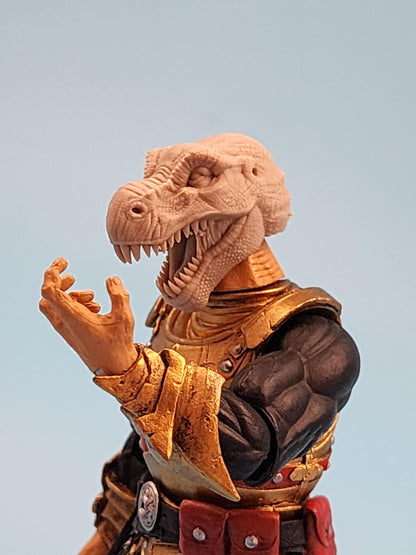 Trex,  tyrannosaurus rex head T-Rex – Mythic Legions 1.0