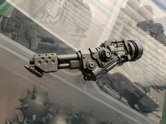 Gun Metal Flame Thrower - 1/12 scale BAT attachment