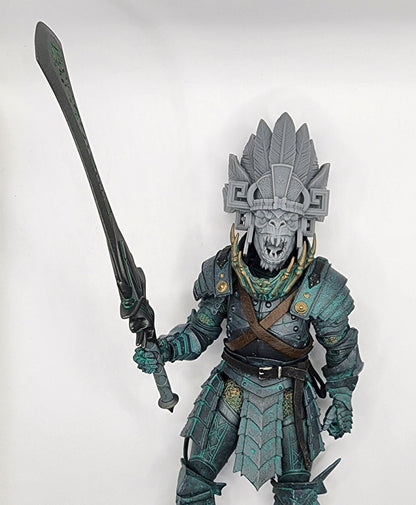 Iztli Stonefang, the Aztec Reptile head - Mythic Legions 1.0