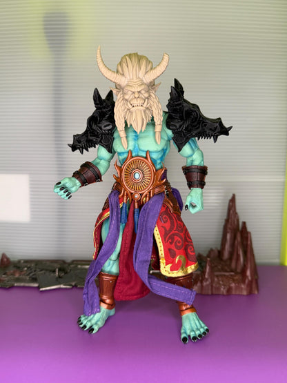 Dragon Skull Pauldrons - Mythic Legions Brute