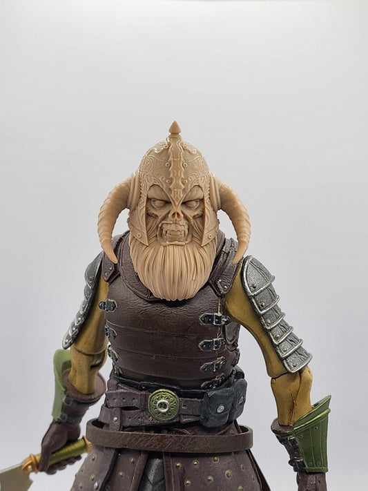 Gunnar Graveborn, viking undead head - Mythic Legions 1.0