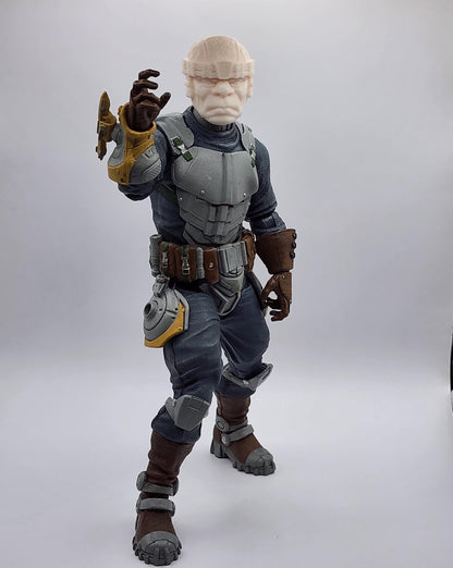 Tepoz, Olmec statue head – Mythic Legions 1.0