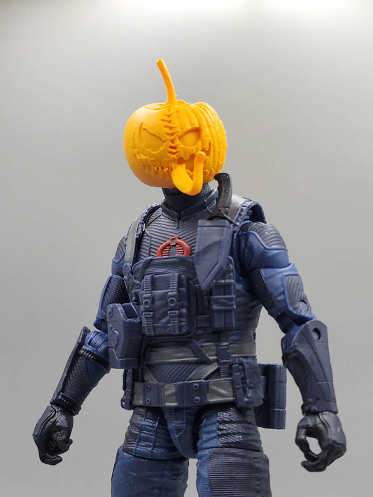 Venomized Jack-O-Lantern with Tongue - 1:12 scale