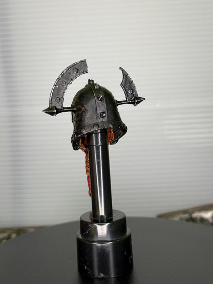 Painted Lurg Skullsmash the Unlucky orc skull head – Mythic Legions 1.0 scale