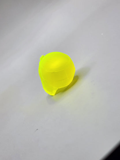 Clear Bright Green Android v2 - 1:12 scale