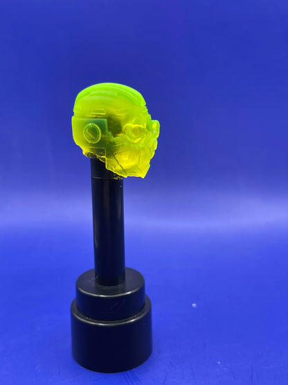 Overkill bright green head - 1/12 scale