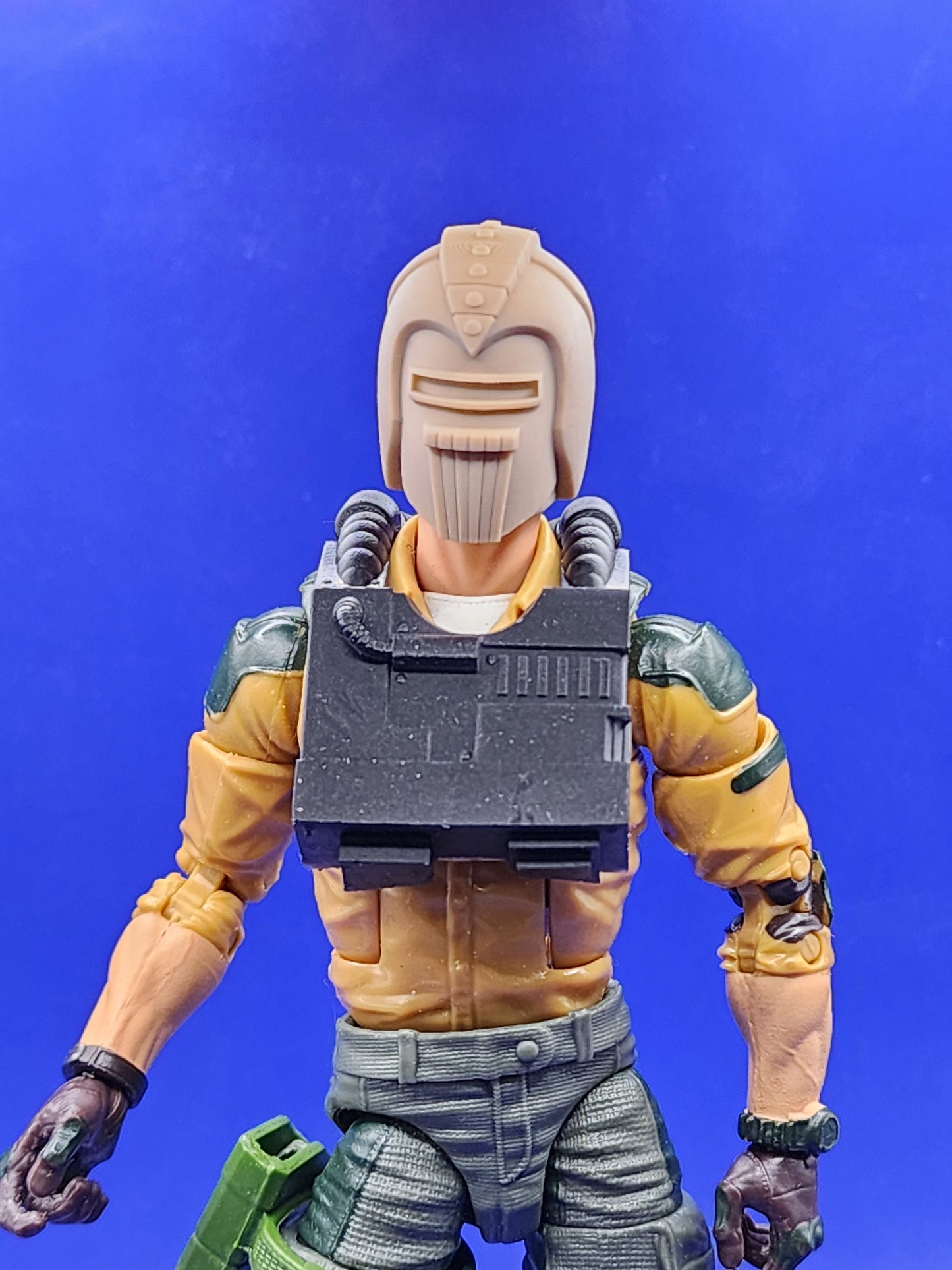 Iron Grenadiers Ferret Head and Vest Kit - 1/12 scale
