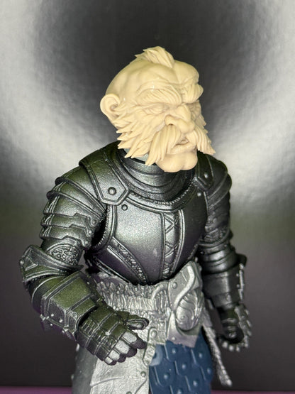 Durmin Flintheart, dwarf head - Mythic Legions 1.0