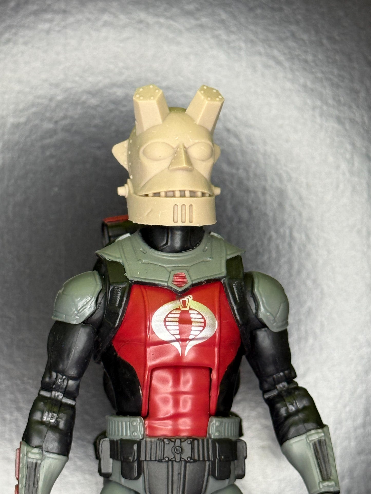 Robot Hellboy head - Mythic Legions 1.0