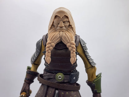 Tyran, dwarven rogue head – Mythic Legions 1.0