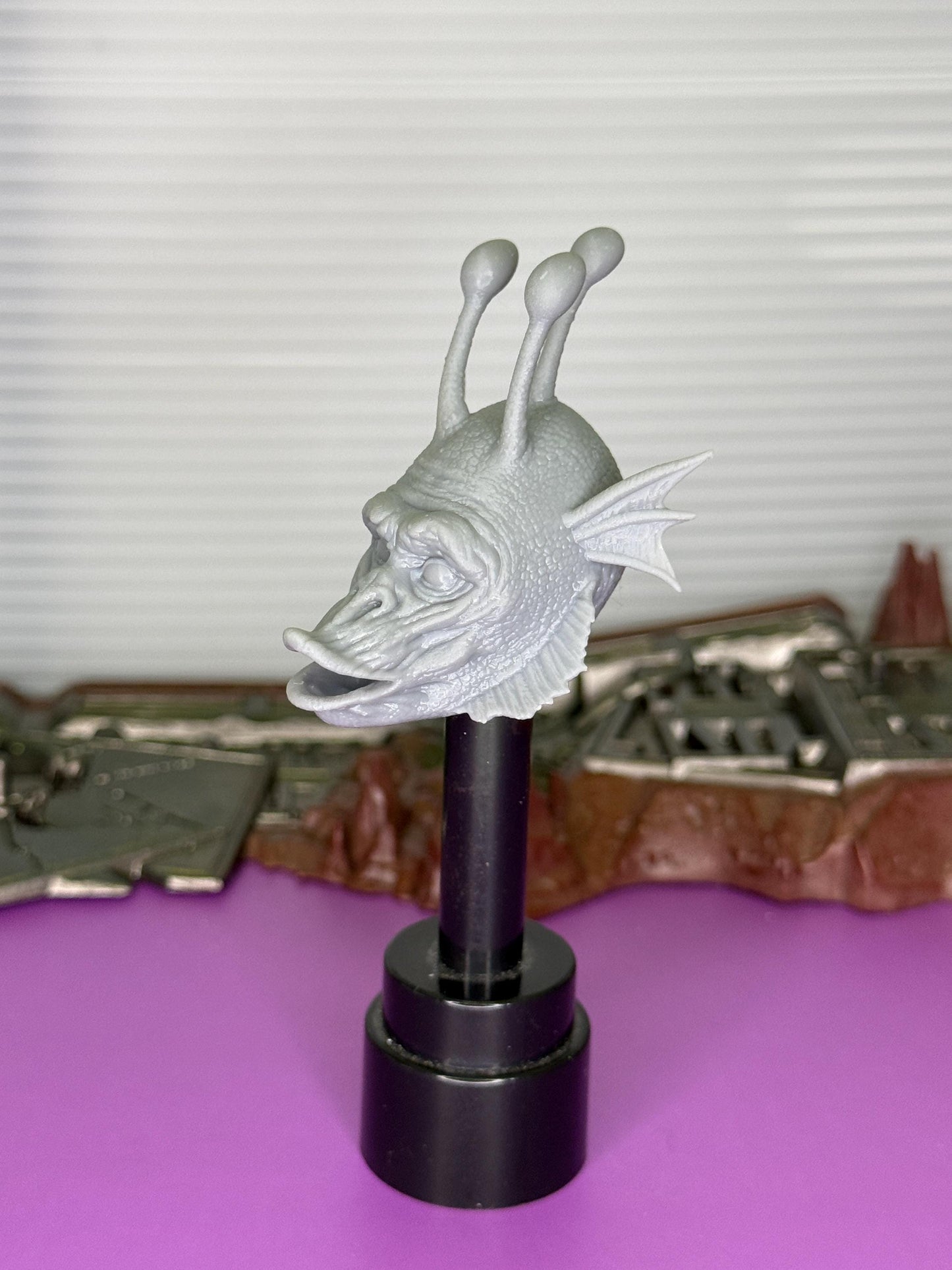 Bubbloo the Bubble Maker, Sea Monkey head - Mythic Legions 1.0 scale