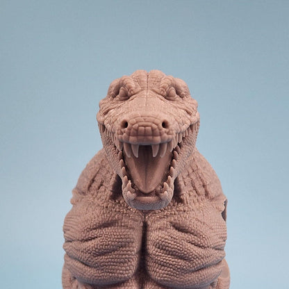 Crocodile open mouth head - Mythic Legions Ogre