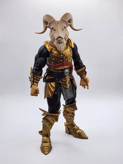 Gallanthorn the Hero, goat head - Mythic Legions 1.0