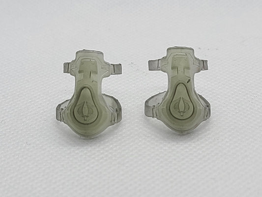 Female shoulder pads - 1/12 scale