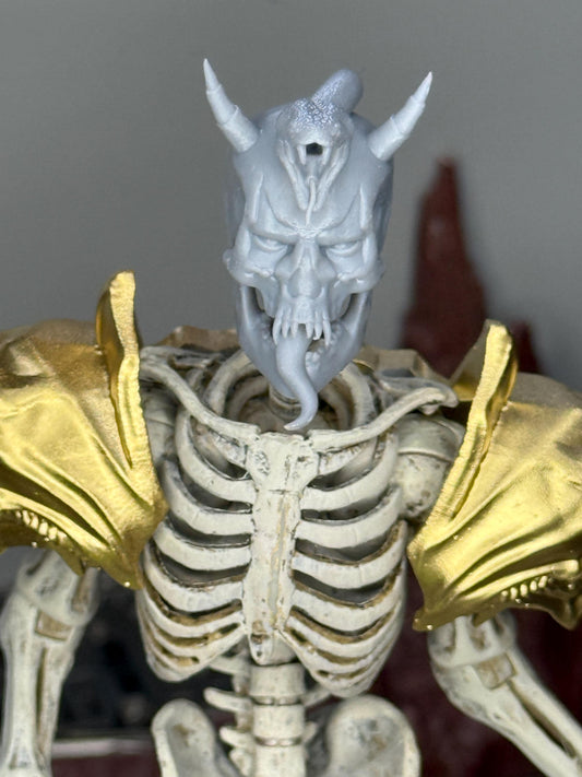 Zartan Dreadnok Logo WITH Lower Jaw head - 1:10 scale