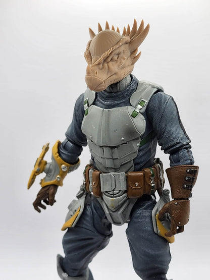 Spikebrow the pachycephalosaurius head – Mythic Legions 1.0 scale