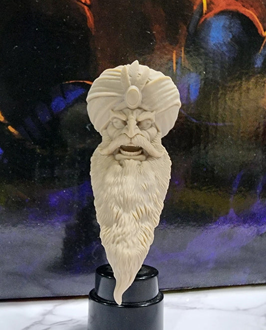 Asmosdeus the Magus Head - Mythic Legions 1.0 scale