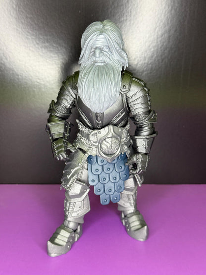 Bardin Frostpick, Dwarf head- Mythic Legions 1.0