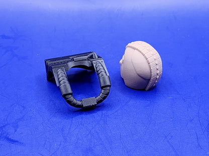 Iron Grenadiers Ferret Head and Vest Kit - 1/12 scale