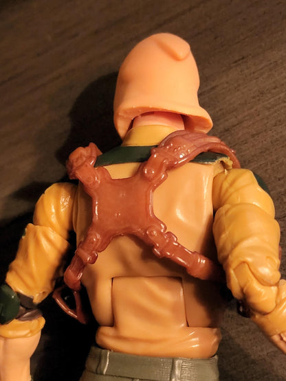 Shoulder harness with dual holsters and guns - 1/12 scale