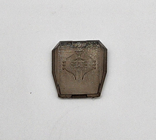 Pack of 3 G.I. Joe Classified BAT transparent Graphite replacement with SYMBOL chest pieces - 1/12 scale