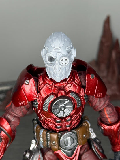 Modernized Overkill inspired head - 6" GI Joe scale 7" Scale Legions