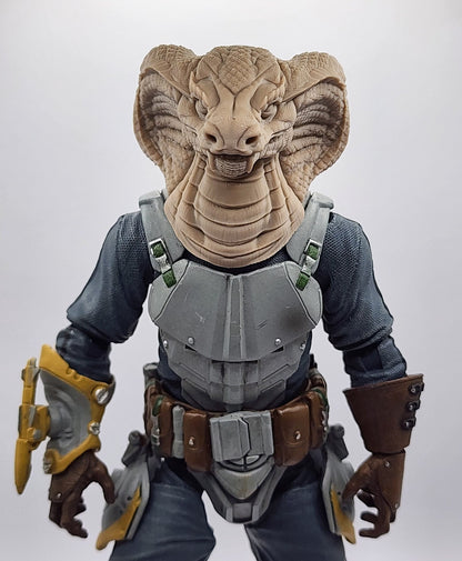 Duskfang Closed Mouth, cobra head - Mythic Legions 1.0