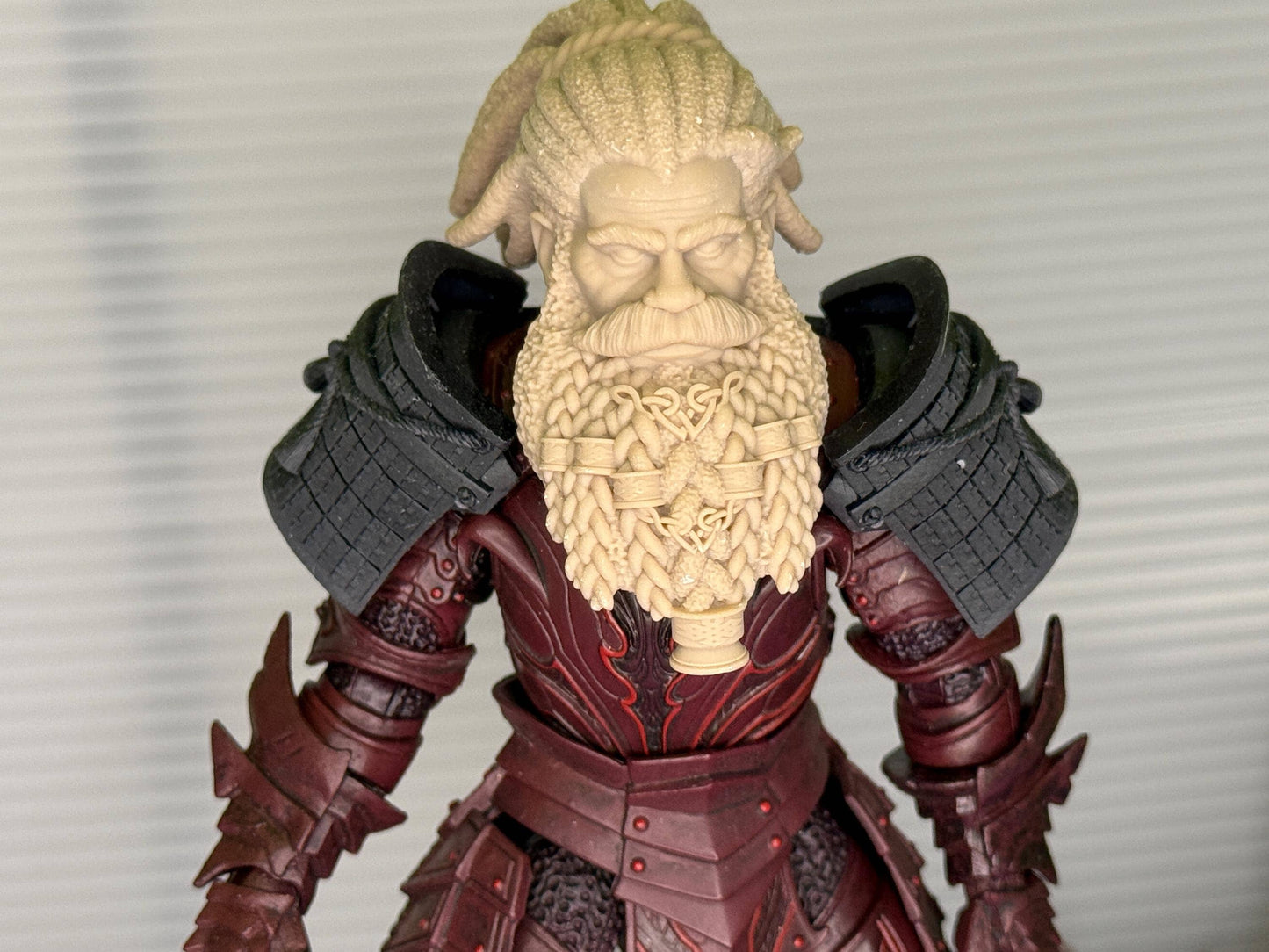 Samurai shoulder pads - Mythic Legions 1.0