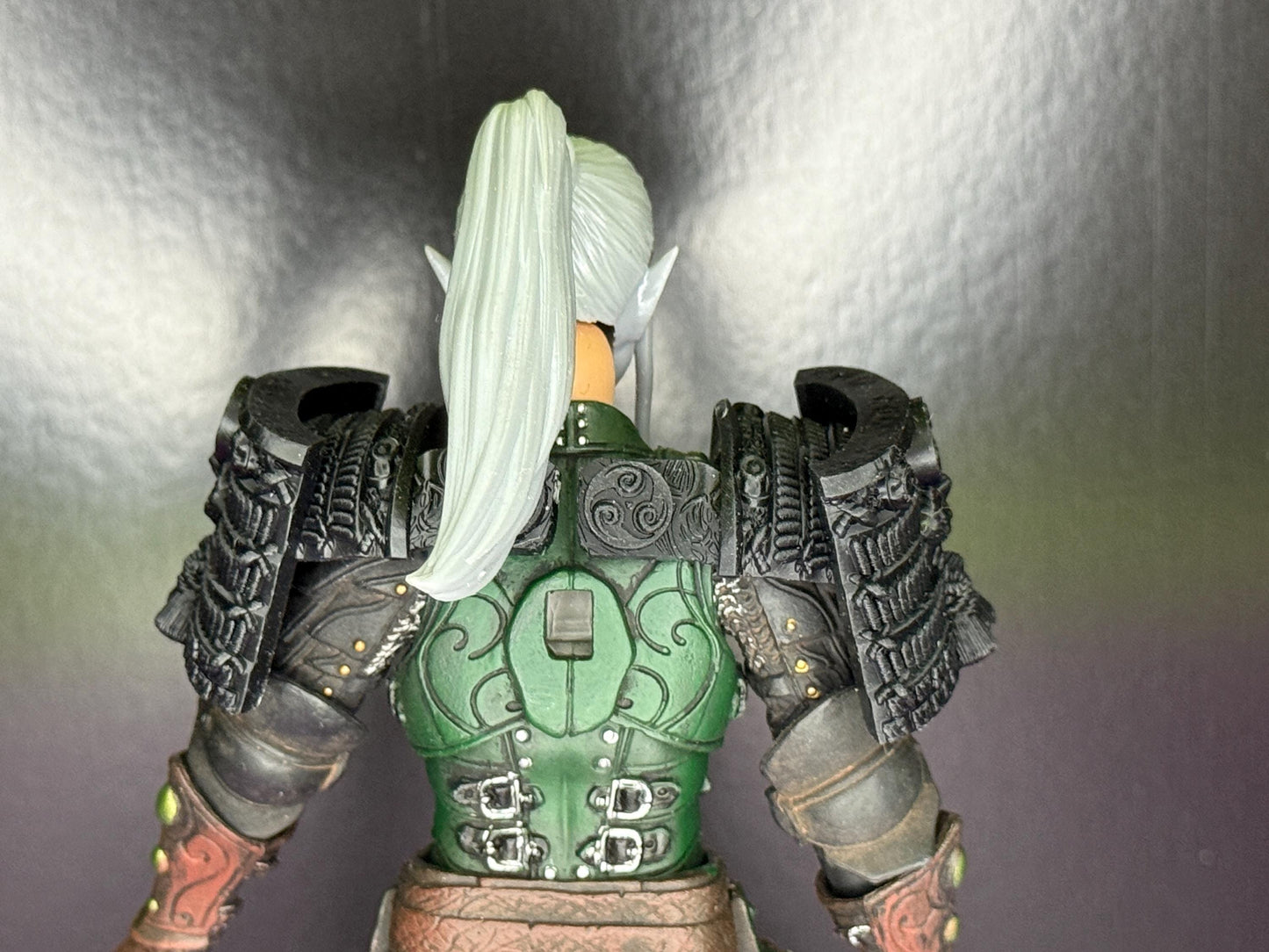 T'Shiro Elf Ponytail head - Mythic legions 2.0