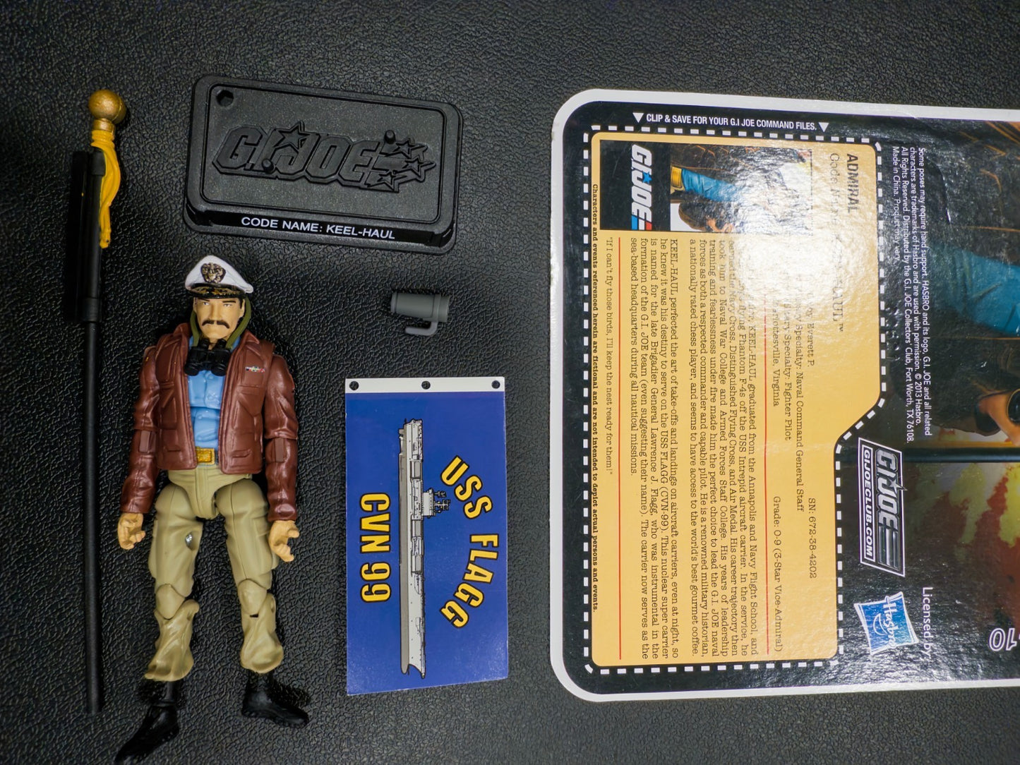 2014 GI Joe Joe Club FSS 2.0 figure Admiral Keel-Haul0