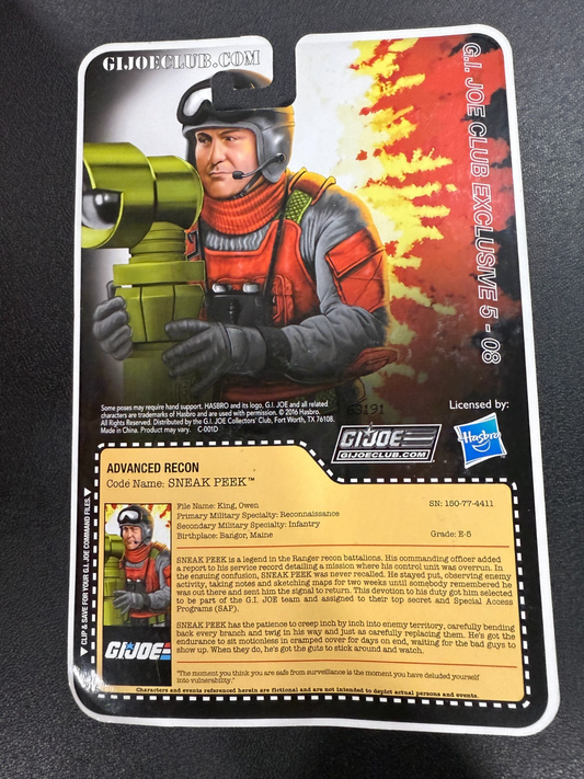 2016 GI Joe Joe Club FSS figure Sneak Peek1