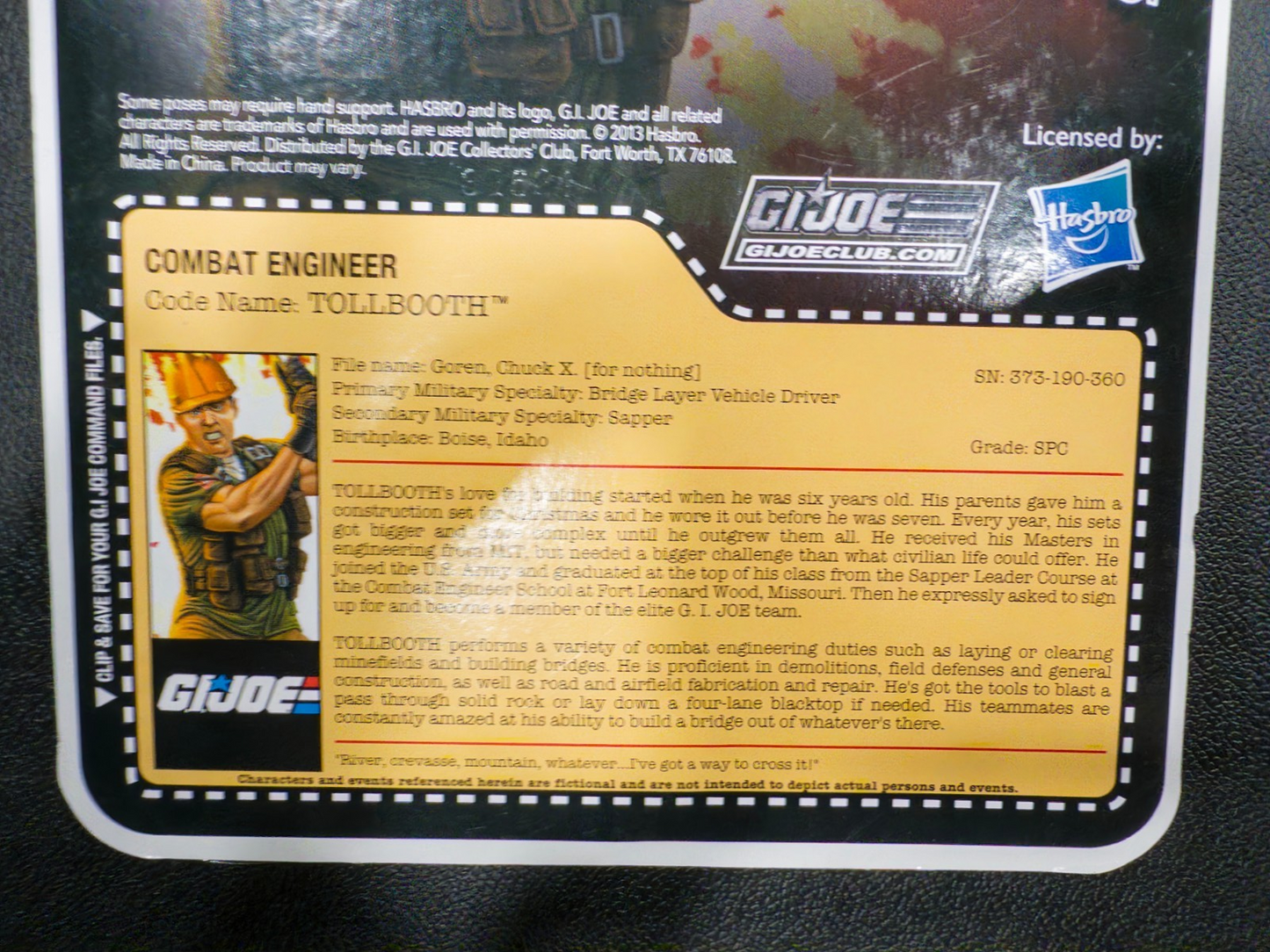 2014 GI Joe Joe Club FSS 2.0 figure Tollbooth2