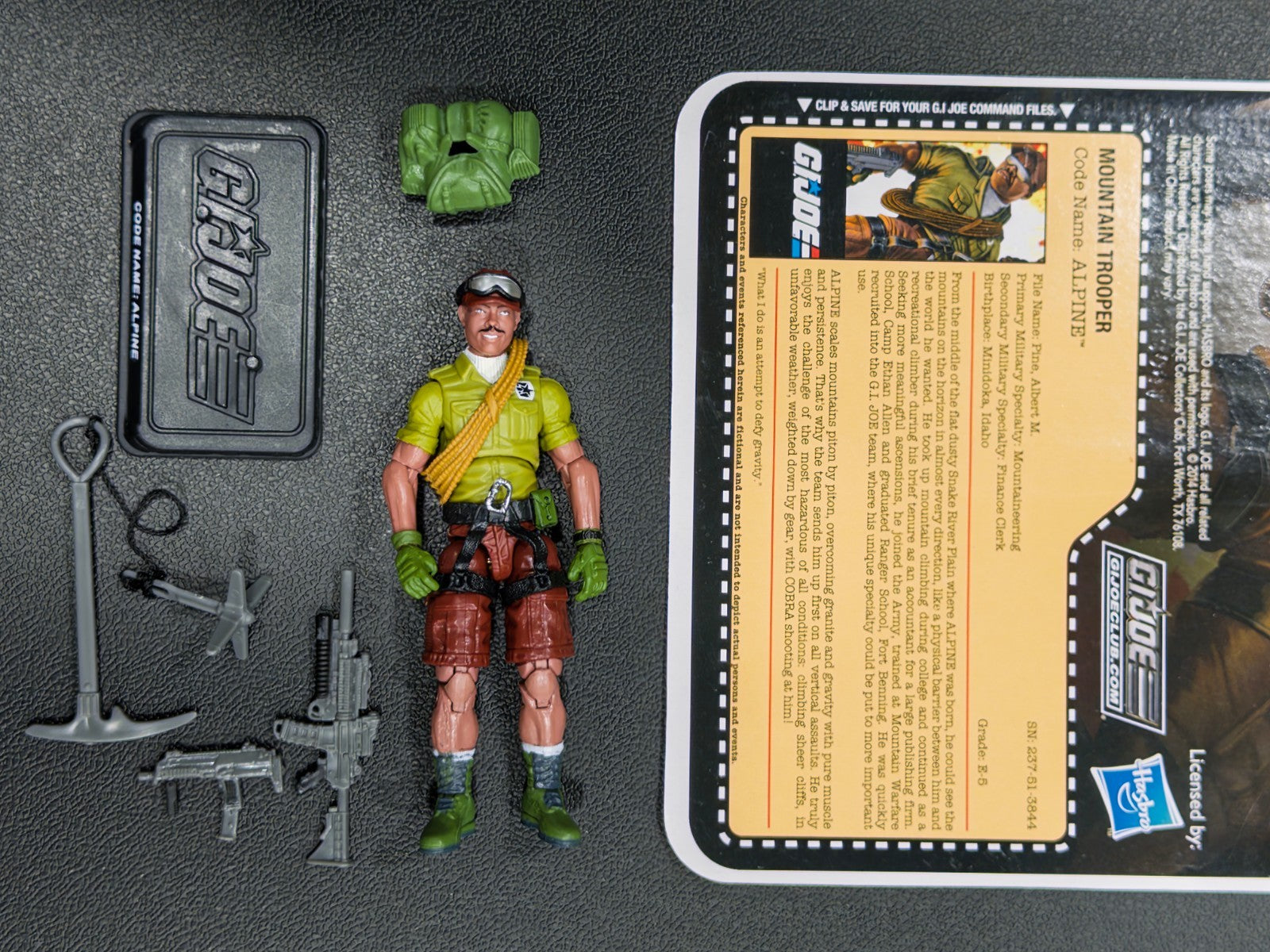 2015 GI Joe Joe Club FSS 3.0 figure Alpine0