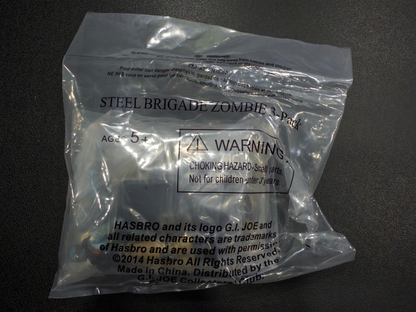 2014 GI Joe Joe Con Steel Brigade Zombie 3 Pack0
