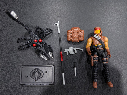 2013 GI Joe Joe Club exclusive FFS Sand Scorpion with file card1