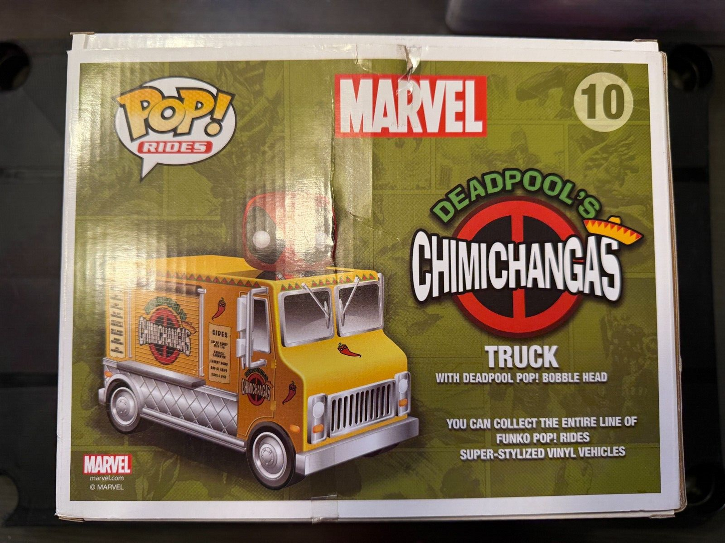 Funko Pop! Rides #10 Deadpool's Chimichanga Truck1