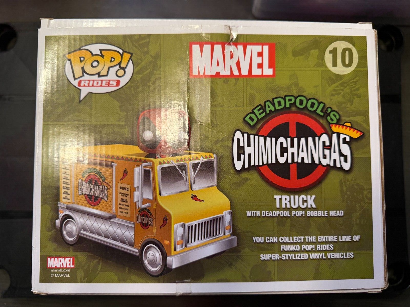 Funko Pop! Rides #10 Deadpool's Chimichanga Truck1