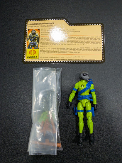 2013 GI Joe Joecon Cobra Letal with file card5