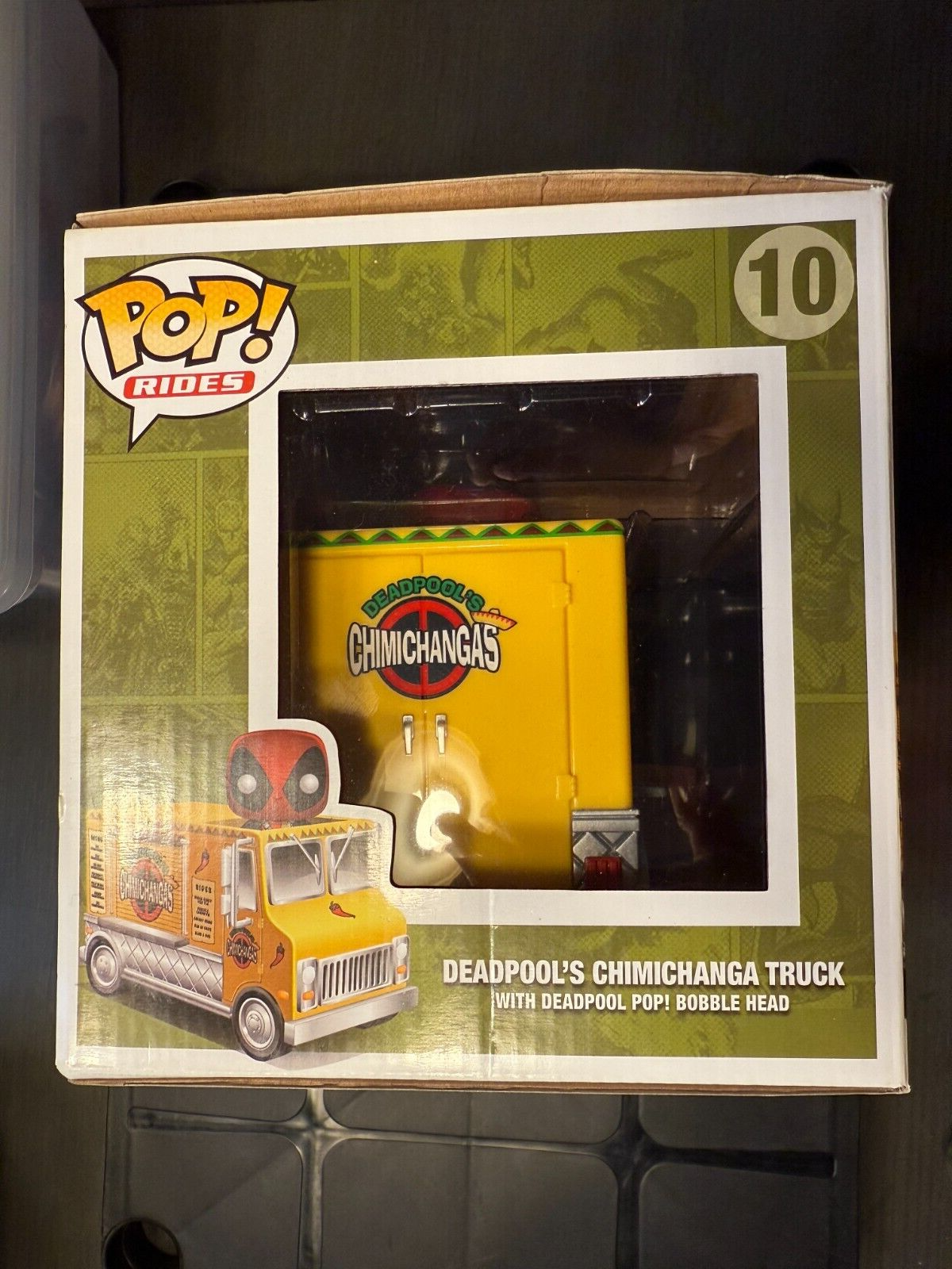 Funko Pop! Rides #10 Deadpool's Chimichanga Truck3