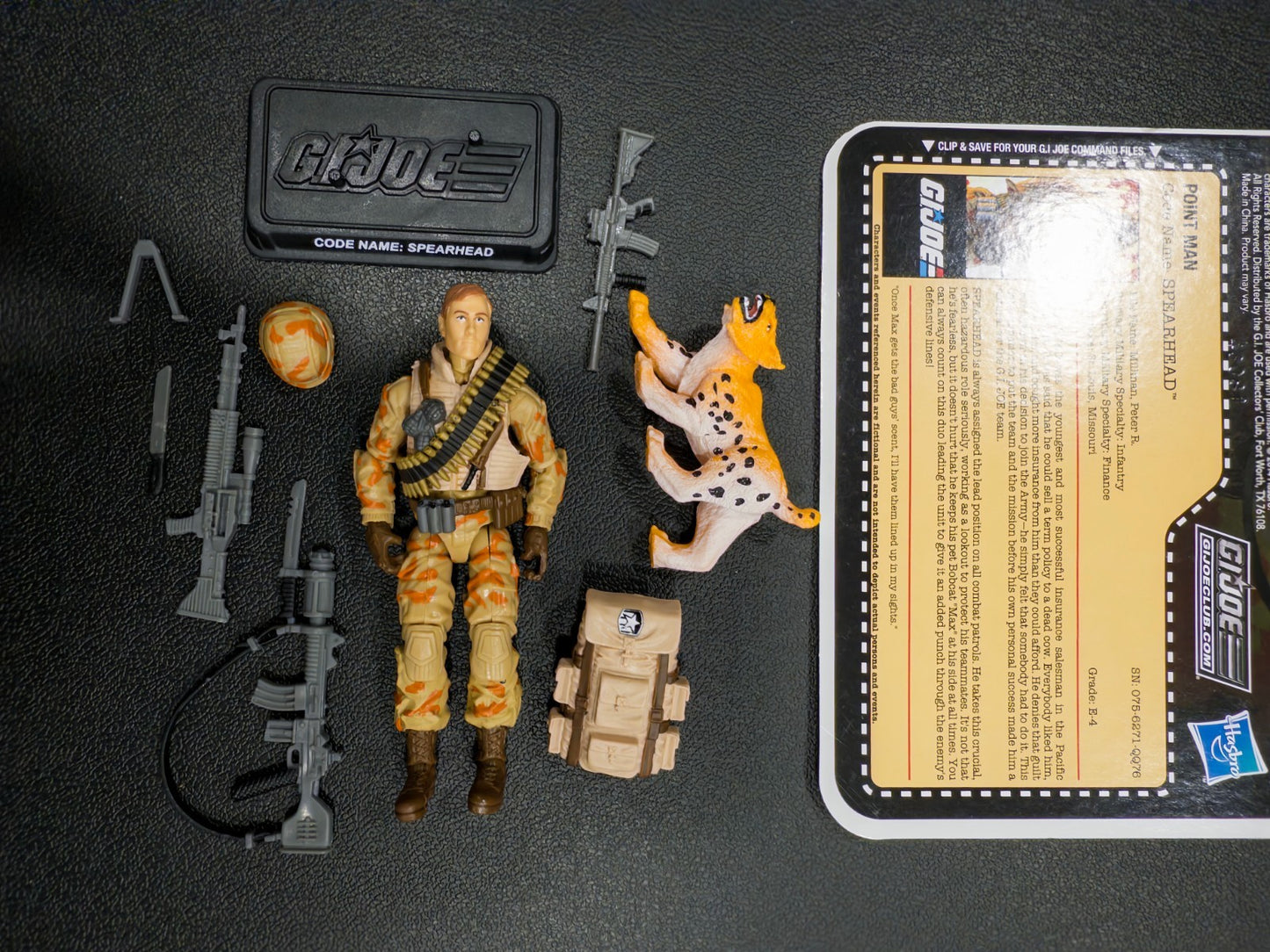 2015 GI Joe Joe Club FSS 3.0 figure Spearhead and Max0