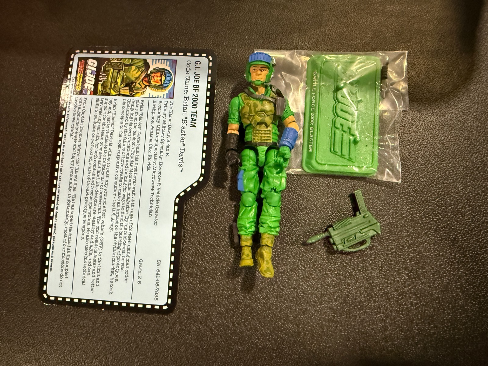 GI Joe Con JoeCon 2017 Battle Force 2000 Blaster with file card0