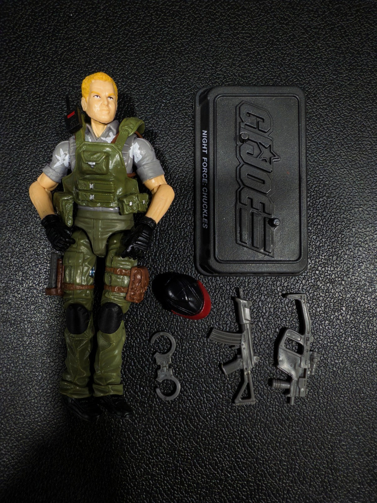 2013 GI Joe Joecon Night Force Chuckles with file card0