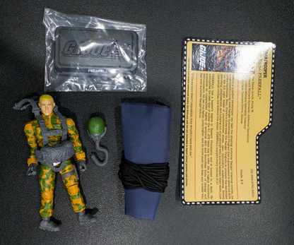 2016 GI Joe Joecon Parachute drop figure Freefall0